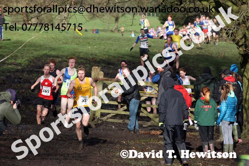 Mens under-17 Northern Cross Country Champs., Witton Park, Blackburn. Photo: David T. Hewitson/Sports for All Pics